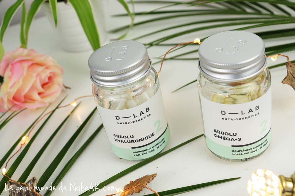 peau hydratée en été D Lab complément alimentaire acide hyaluronique et oméga 3