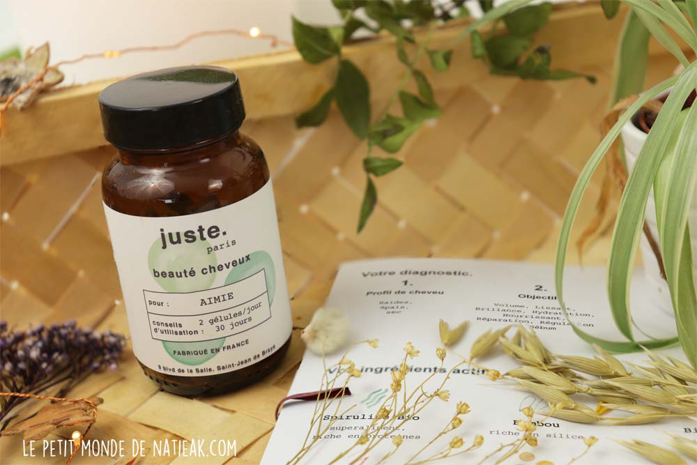 complément alimentaire cheveux Santé cheveux Juste Paris avis