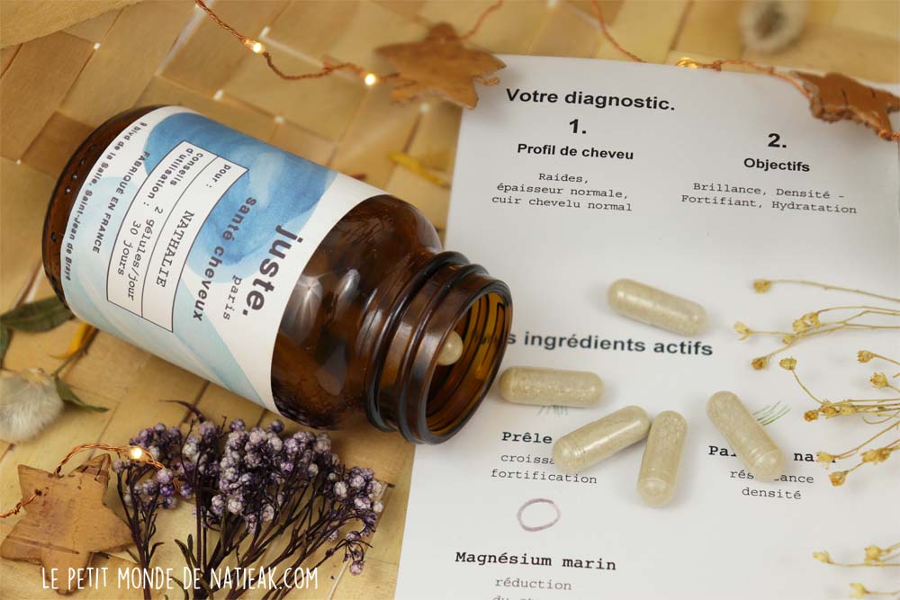 Juste Paris soins cheveux sur-mesure