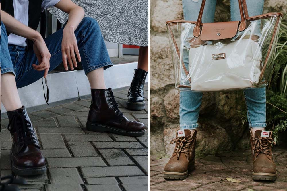 jean et boots grunge