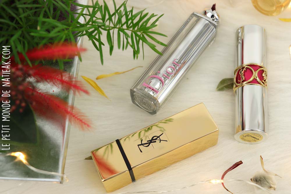 Yves Saint Laurent et Dior  Avis sur le rouge pure couture d'YSL