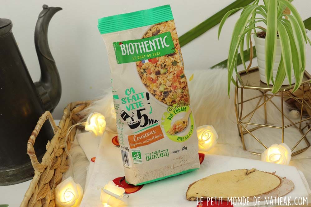 Coucous légumes bio ABCD Nutrition