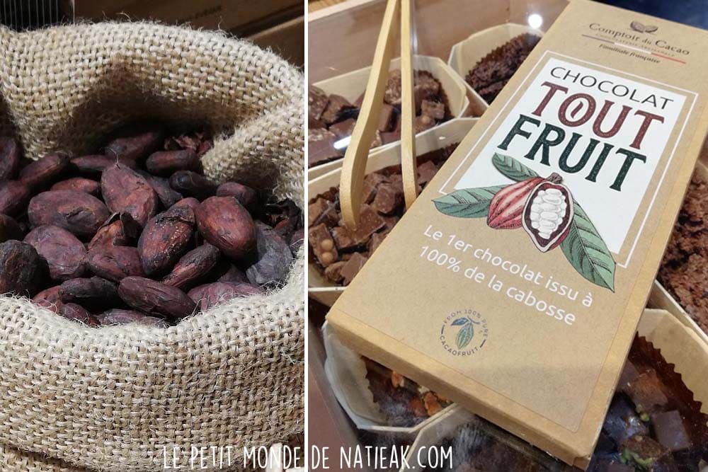 Comptoir du cacao tablette chocolat tout fruit