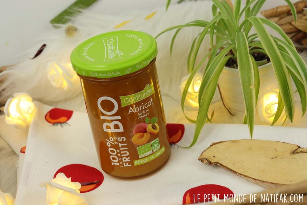 Confiture Fruits d'abricot Confiturelle Sélection consommateurs bio 2022