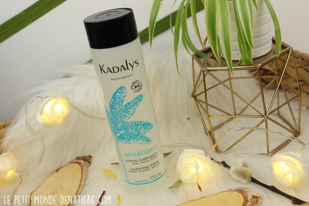 Jury Meilleurs produits bio Lotion Clarifiante Bio Musaclean de Kadalys
