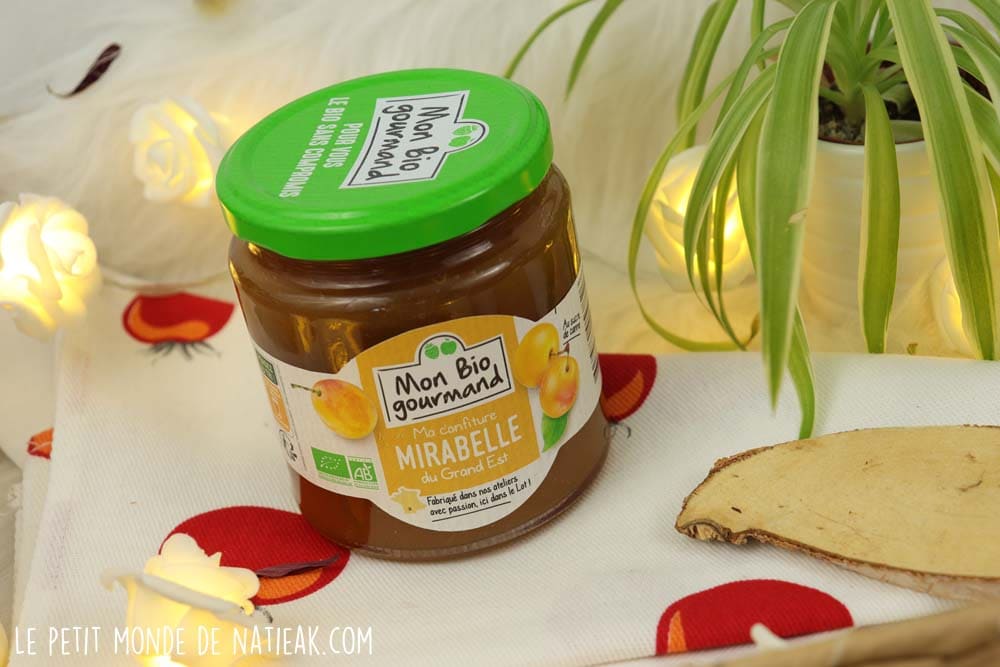 Confiture Mirabelle Mon bio gourmand