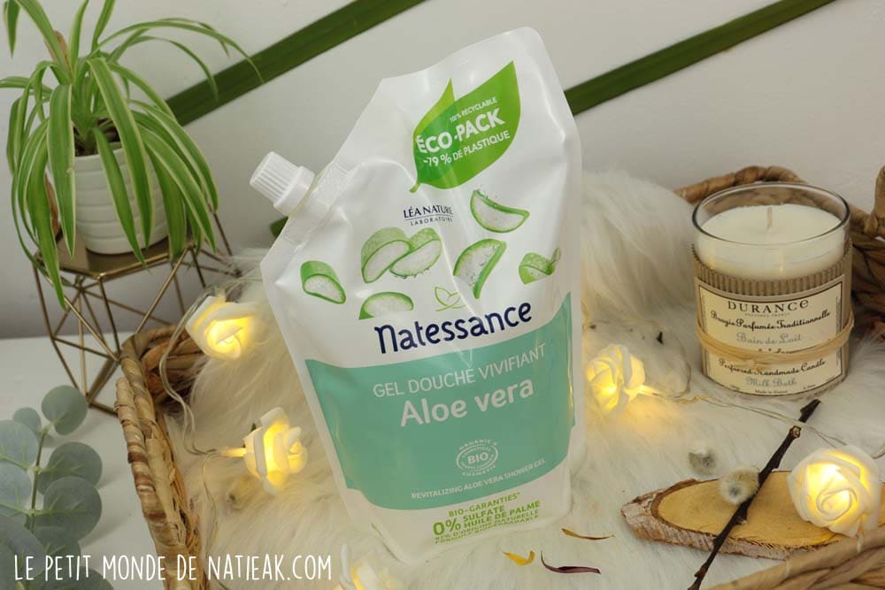 Jury Meilleurs produits bio gel douche à l'aloé vera de Natessance