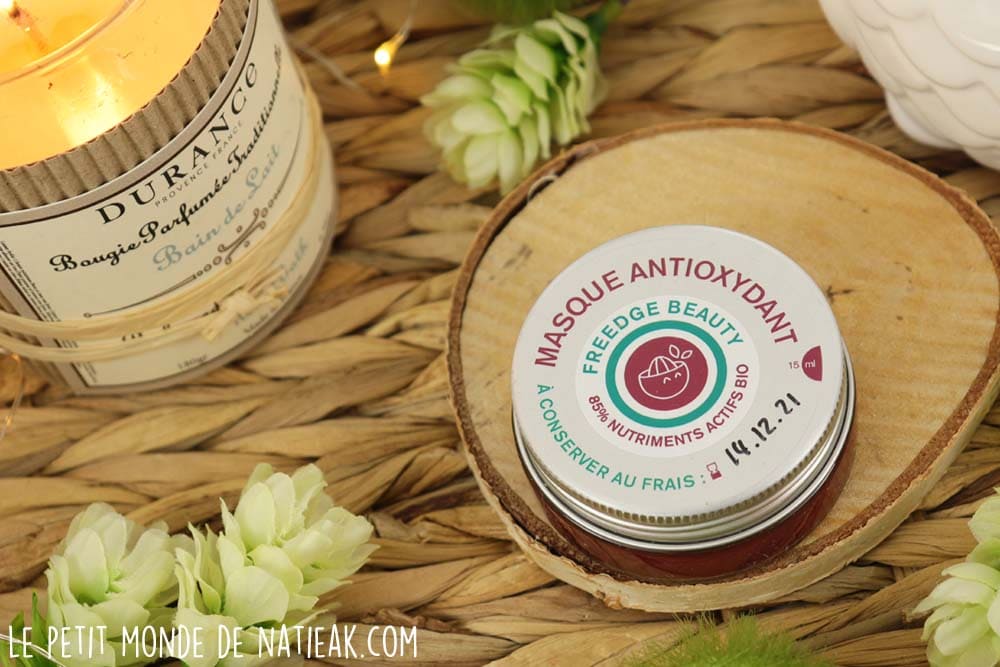 Masque antioxydant bio