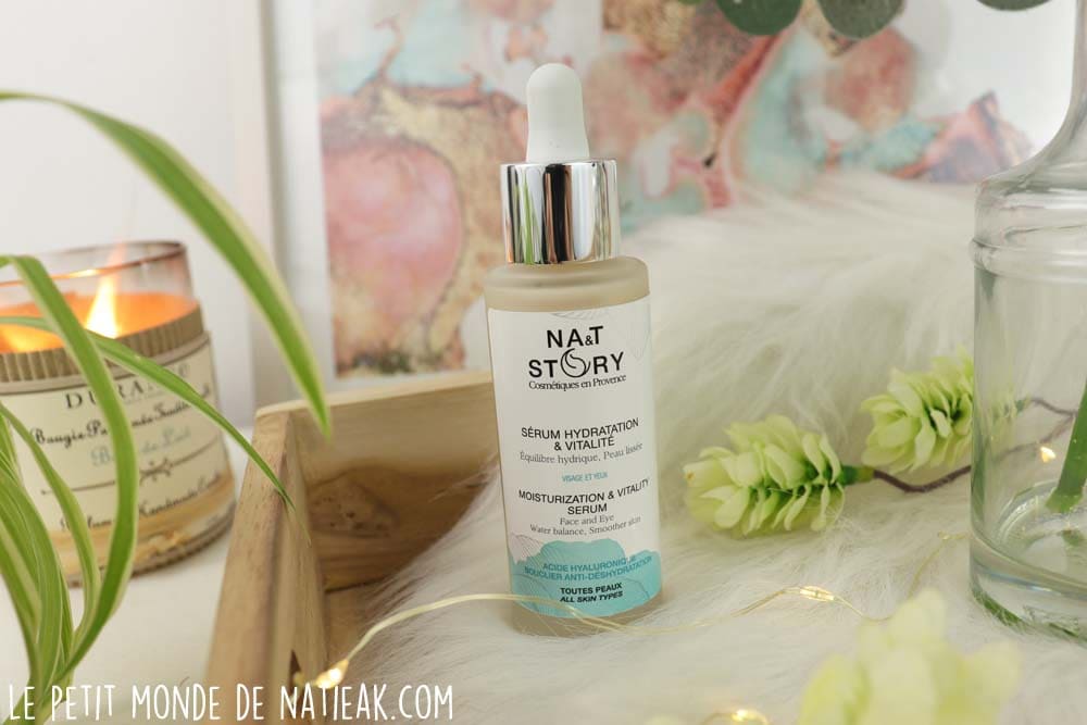 Belle au naturel février 2022 sérum hydratation et vitalité bio de Nat & Story