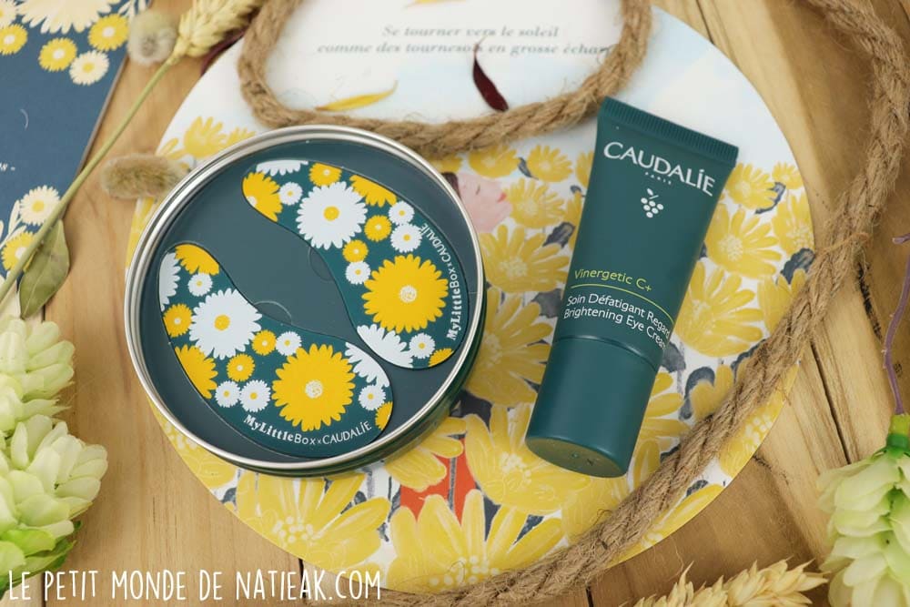 My Little Box & Caudalie patch yeux réutilisable My little box mars 2022