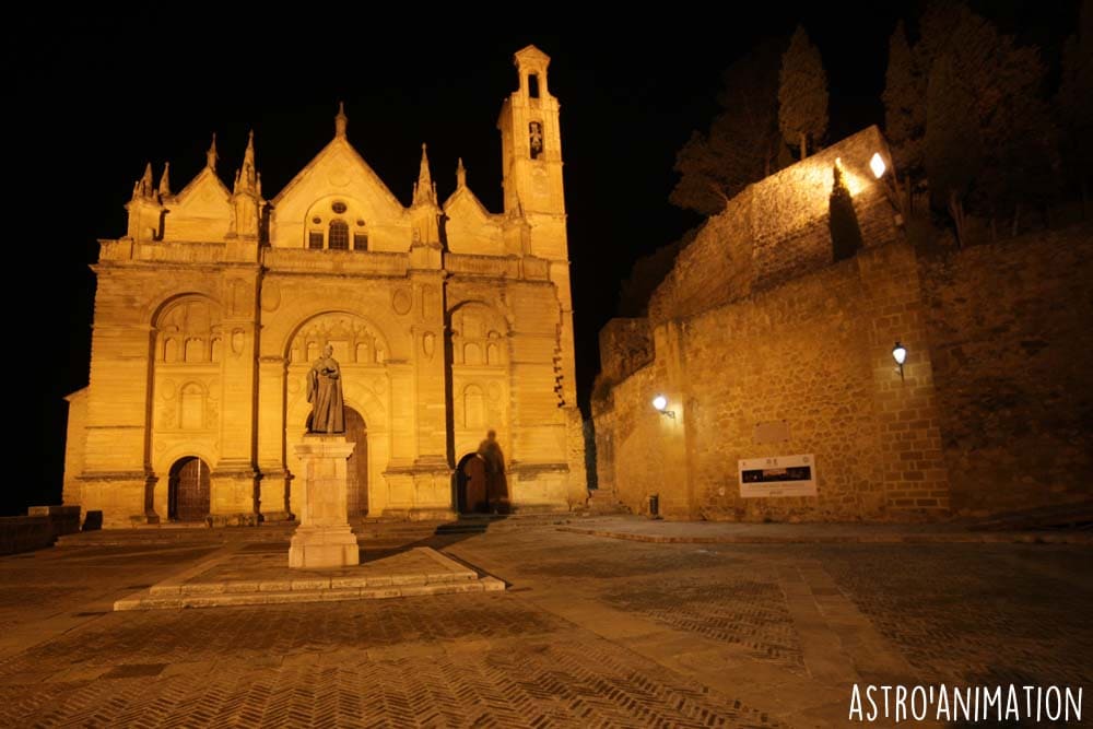 Andalousie Antequera: l'Alcazaba et la collégiale de Santa María