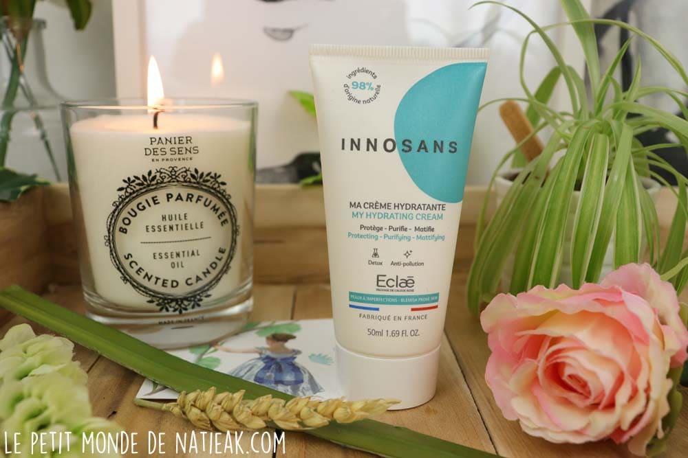 Ma Crème Hydratante & Mon Baume Nettoyant Démaquillant INNONSANS ( les victoires de la beauté Clean)