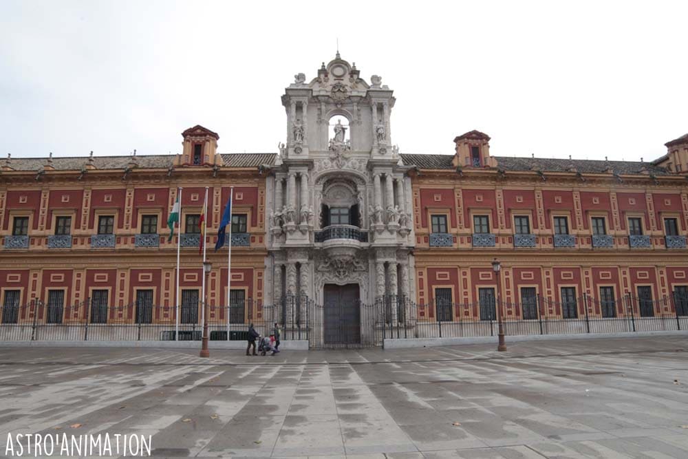 Andalousie Palacio de San Telmo à Séville