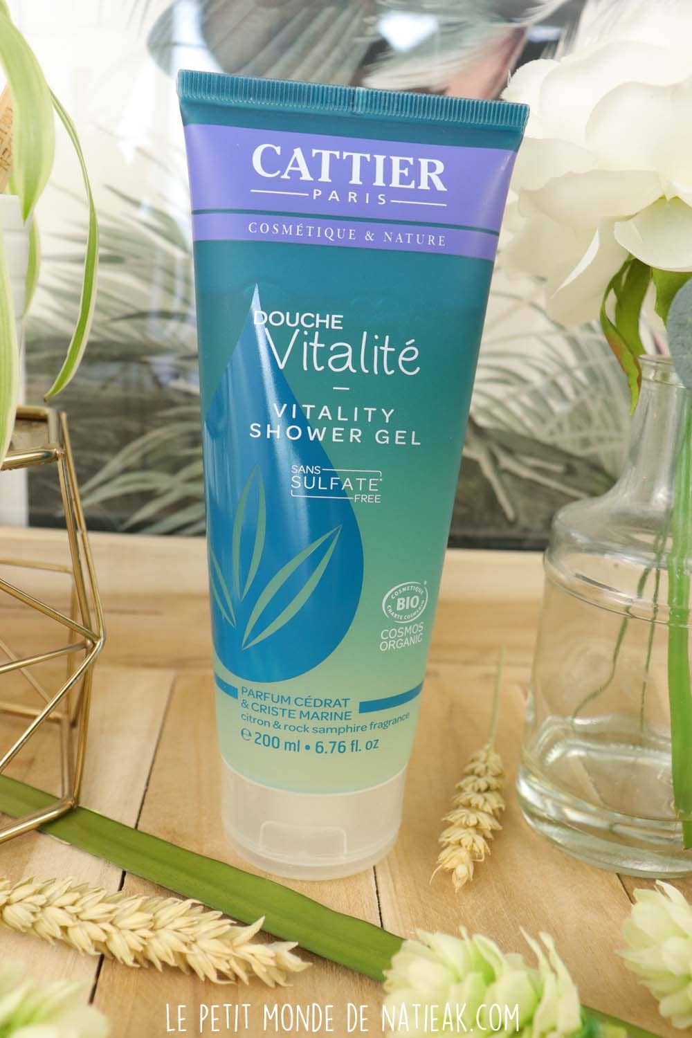 Douche vitalité bio - Cattier Paris