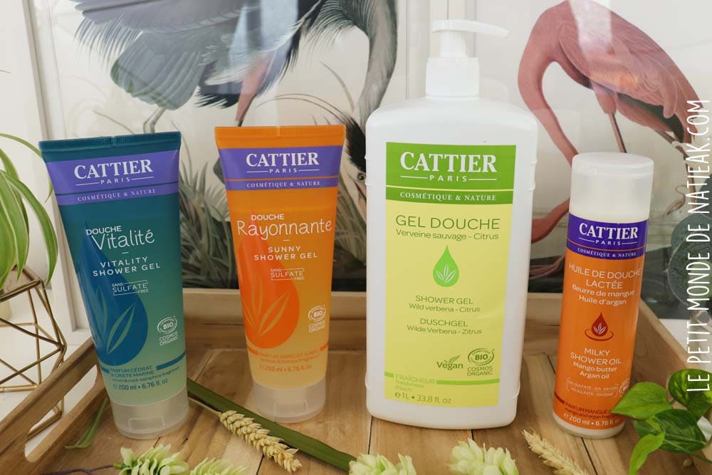 Gels Douche Bio & Naturels Cattier