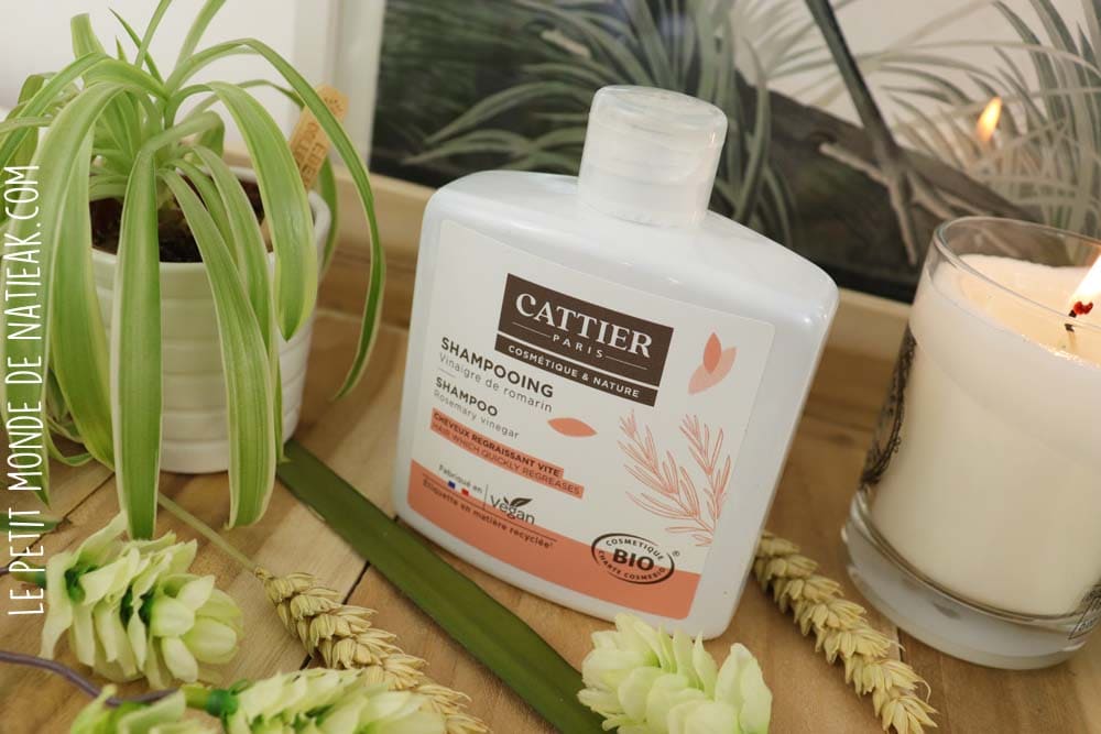 Shampooing vinaigre de romarin bio - Cattier Paris