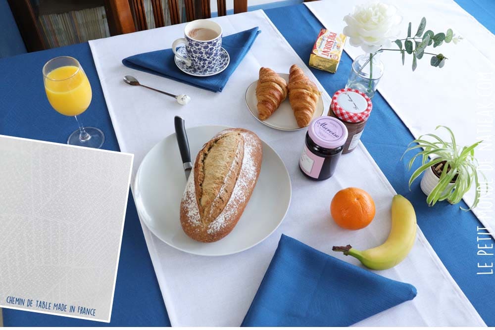 La Compagnie du Blanc Serviette de table Made in France