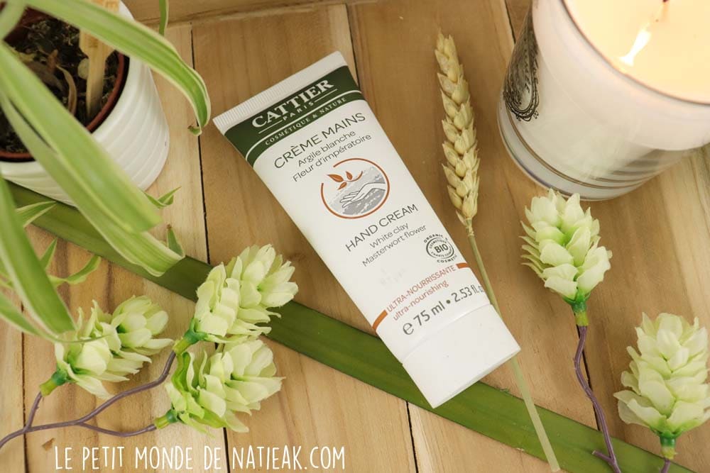 Crème Mains à l'Argile Blanche Mains Sèches Cattier