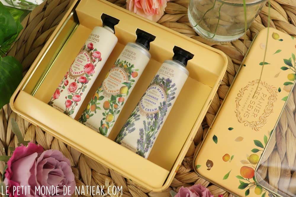 coffret crème mains Made in France Rose, Provence et Lavande