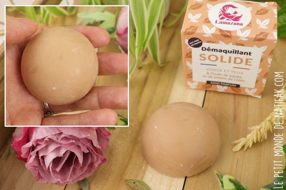 démaquillant visage yeux vegan Lamazuna