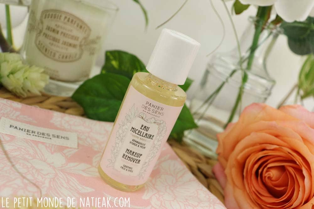 Eau micellaire pivoine radieuse Panier des sens adaptée aux femmes enceinte
