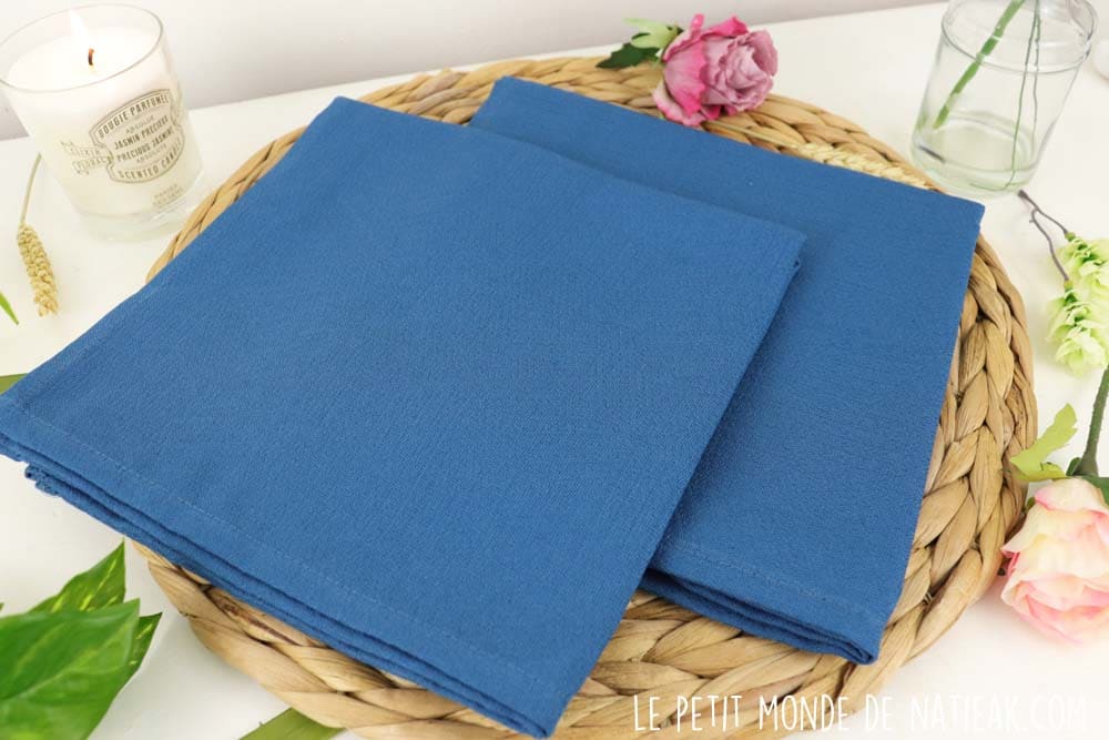 serviette de table anti tache et sans produit chimique