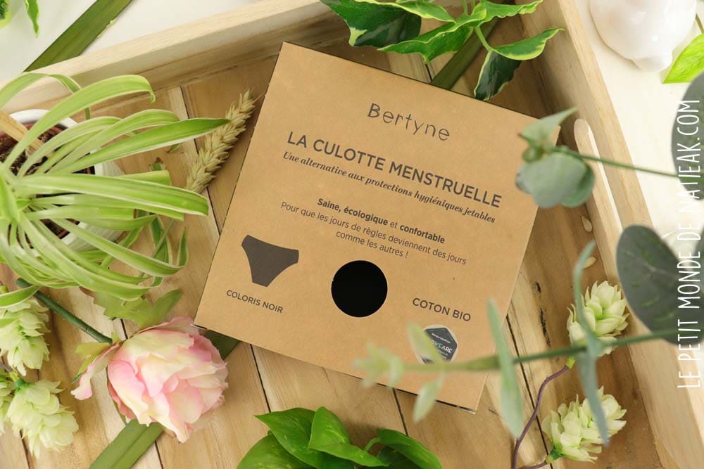  Culotte menstruelle Bio Bertyne