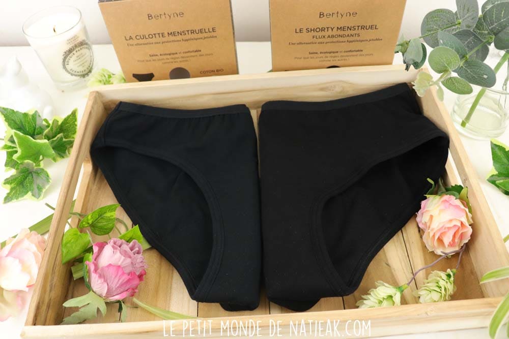  Culotte menstruelle Bio Bertyne