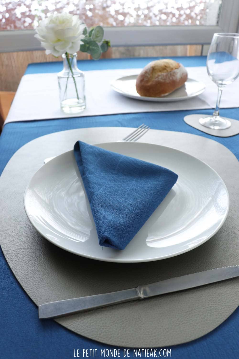 en forme de galet Sets de table