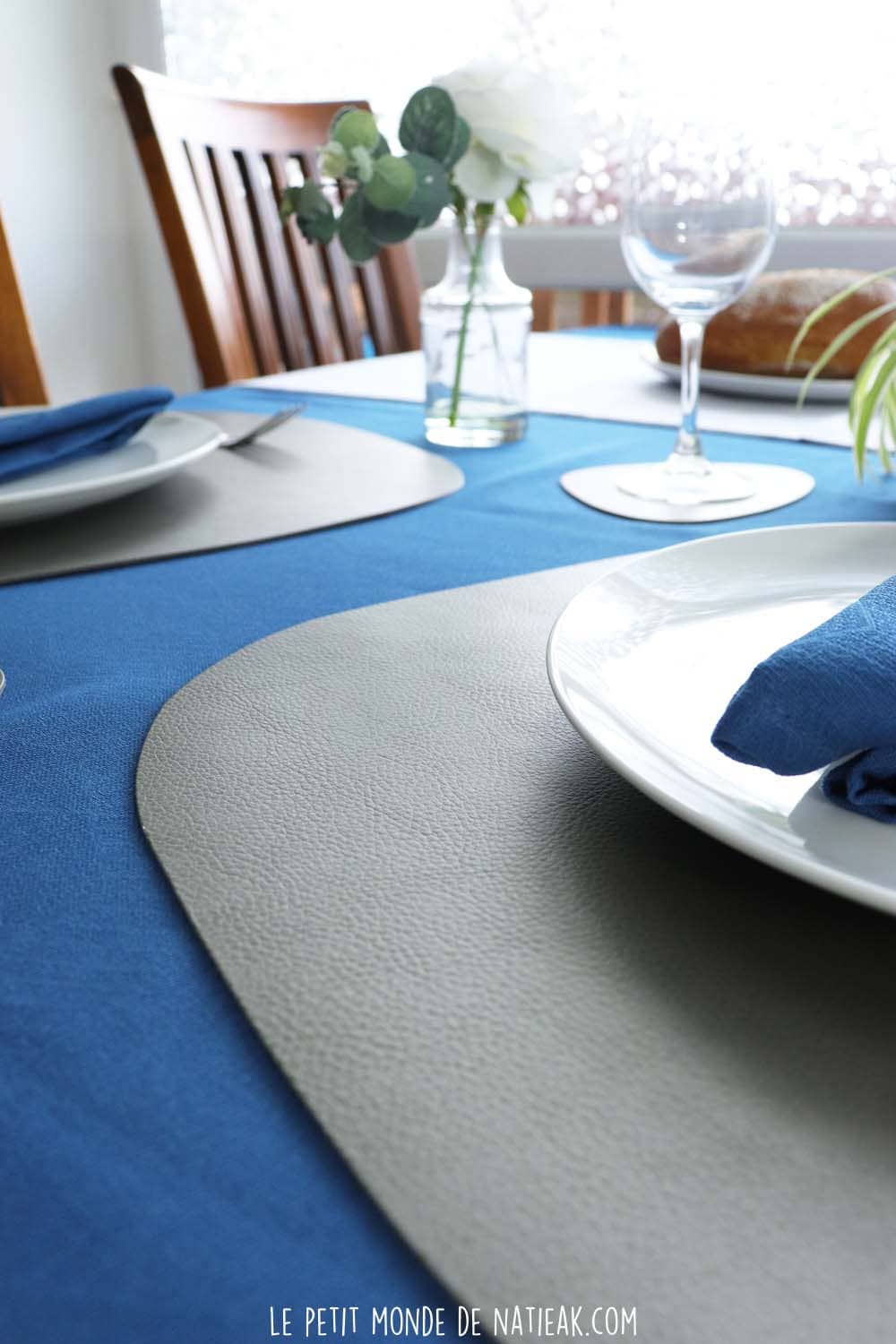 Set de table recyclé écologique et éco-responsable