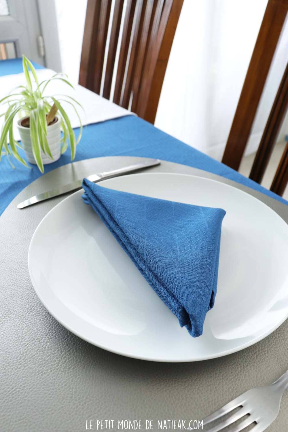 Set de table en matière recyclé