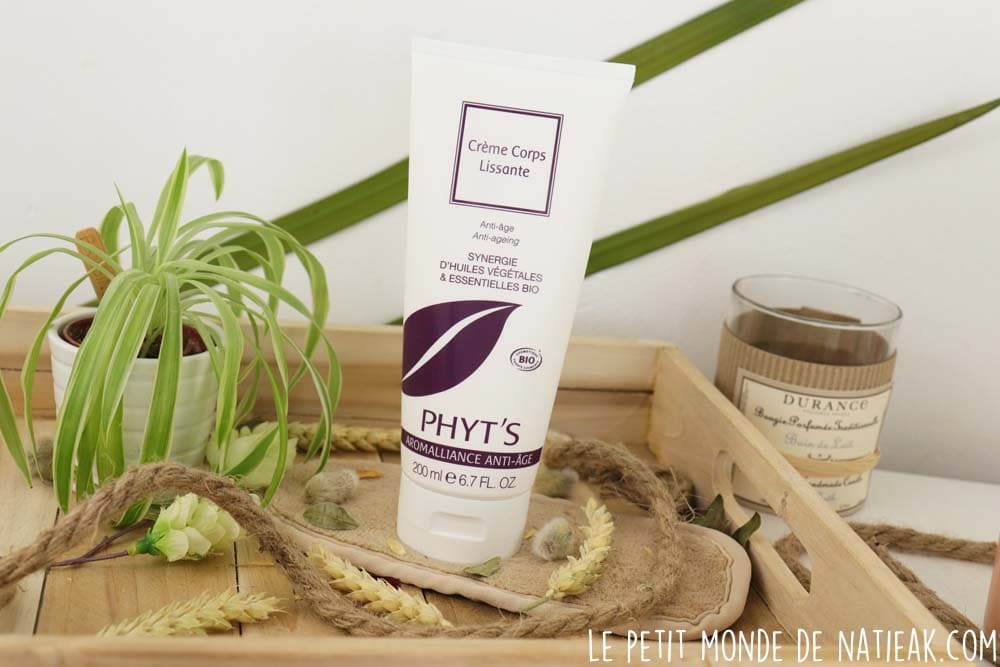 crème corps lissante de Phyt's anti-âge pour peau mature
