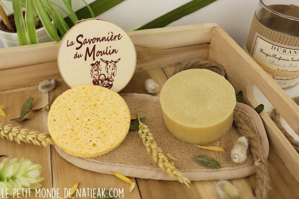 lait frais d'ânesse bio et de safran La savonnerie du Moulin