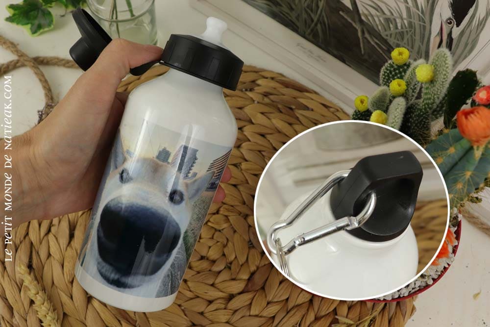 sur quel site personnaliser une gourde