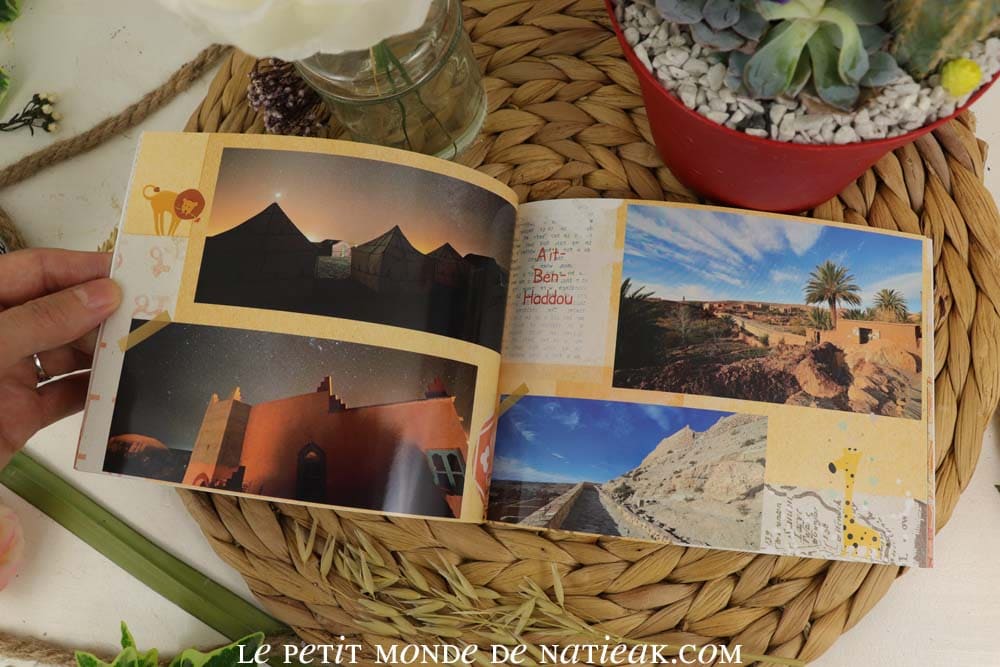 mini livre photo souple paysage