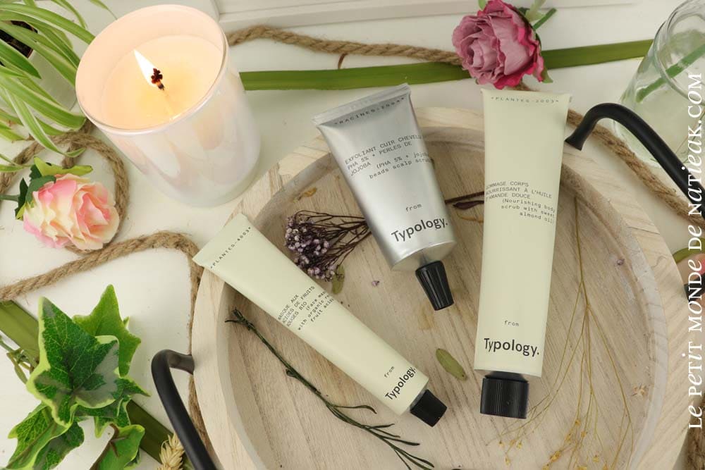 Les bienfaits du gommage Typology