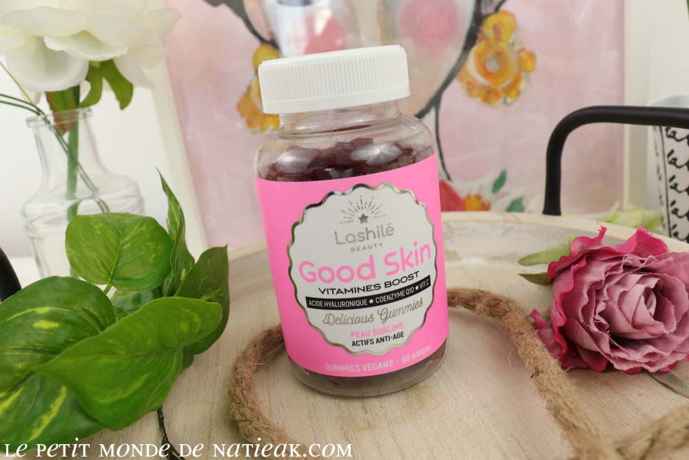 Good Skin Vitamins anti-rides Lashilé Beauty