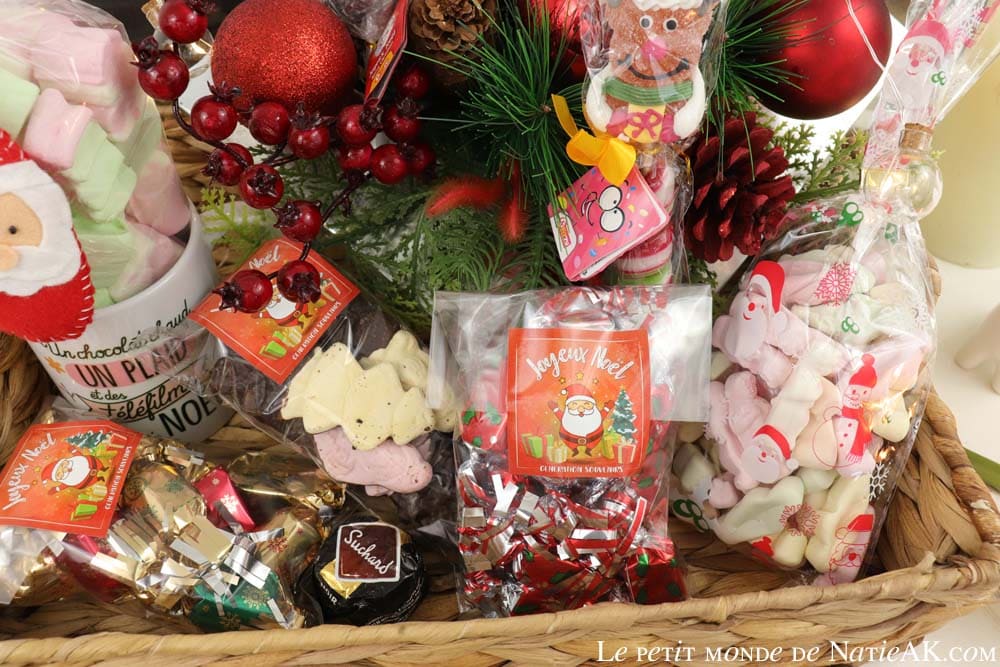 offrir des bonbons de Noël année 70 à 90