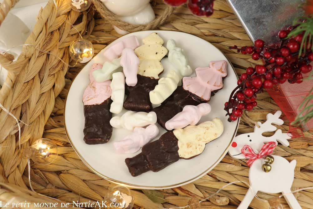 Meringues Jésus rose