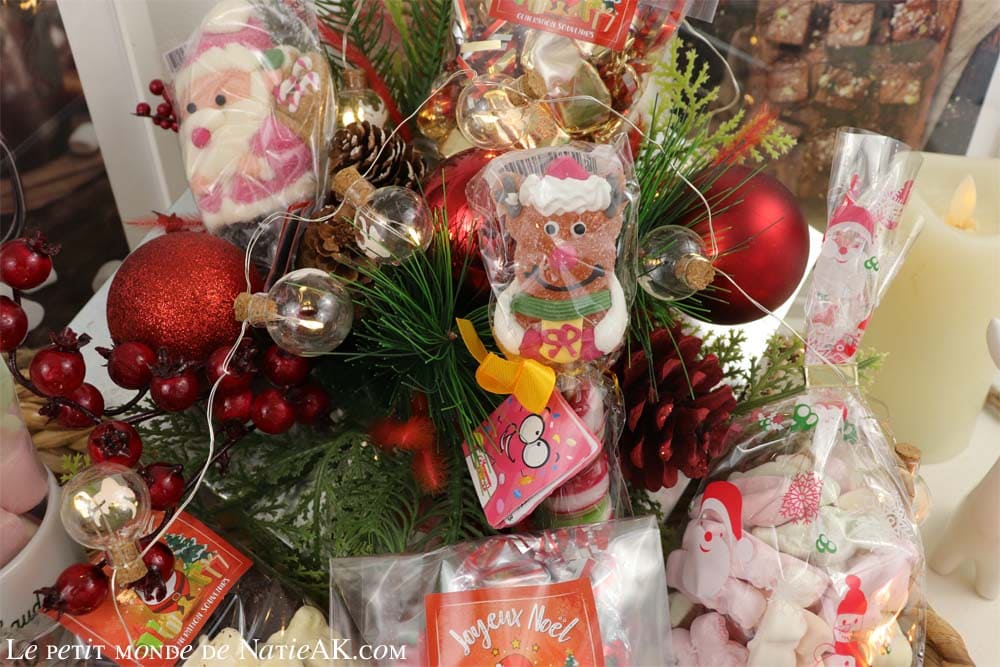 bonbons de Noël vintage