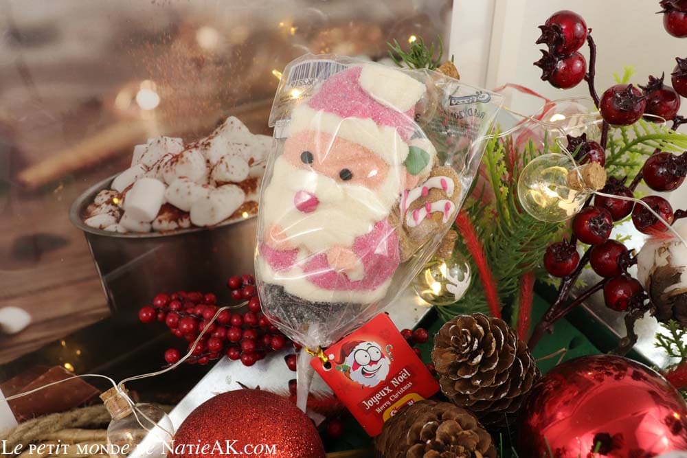 sucette guimauve Père Noël Génération souvenirs