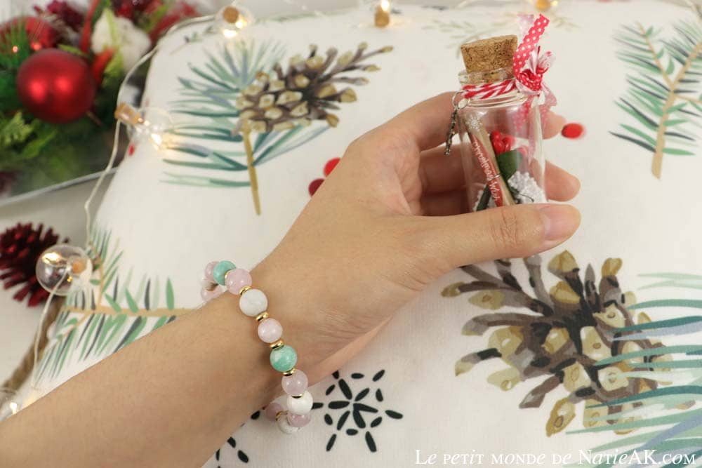 bracelet en pierres naturelles: idée cadeau pour Noël