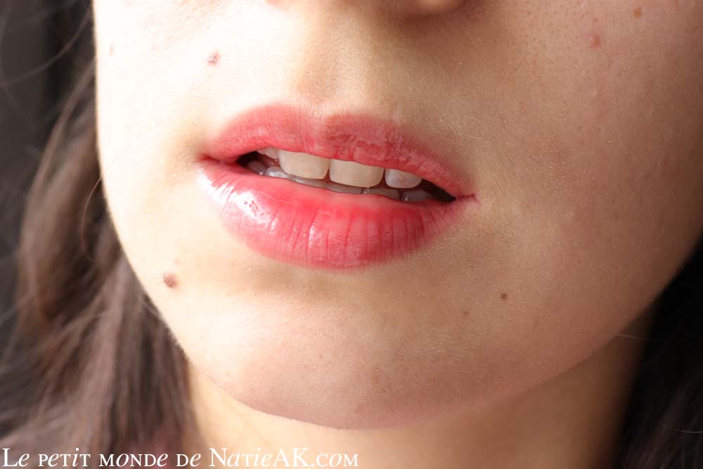 quelle huile à lèvres pour un effet teinté gourmand ?