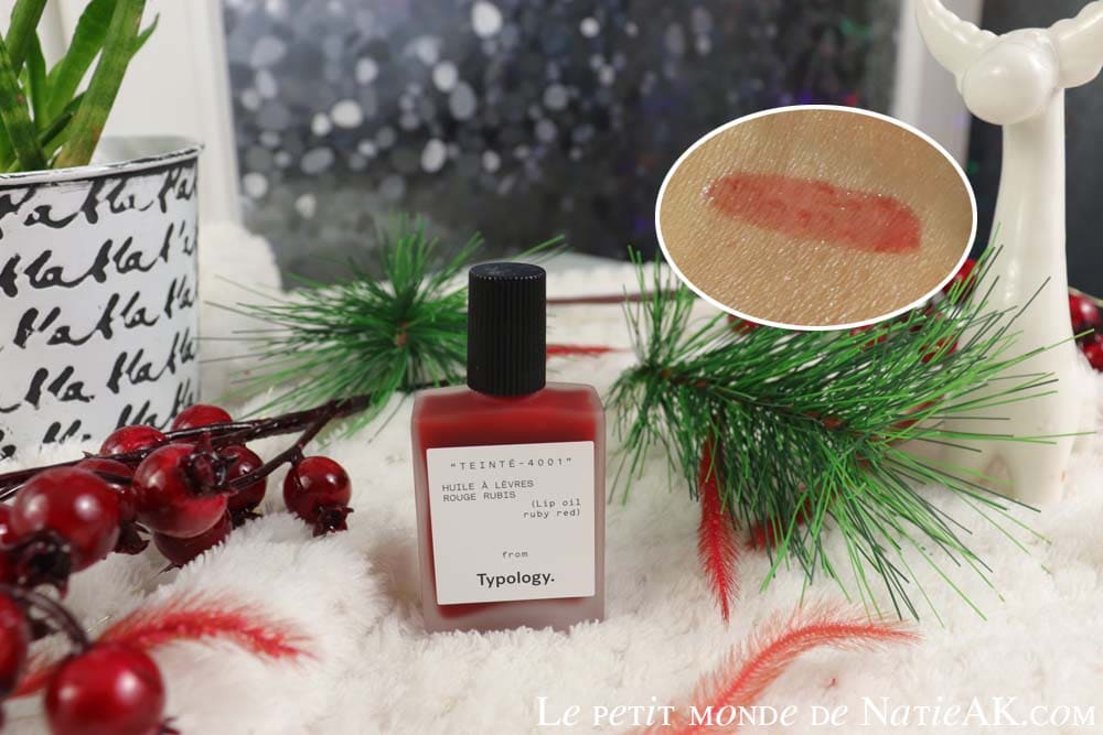huile à lèvres effet lèvres gourmandes Typology