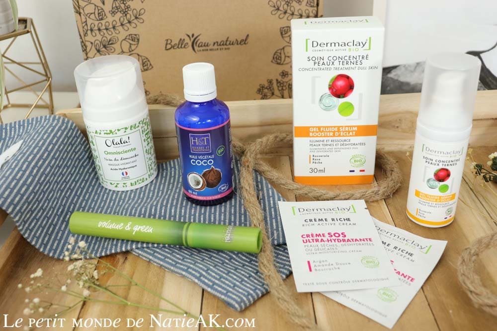 Belle au naturel mars 2023 box beauté bio avis