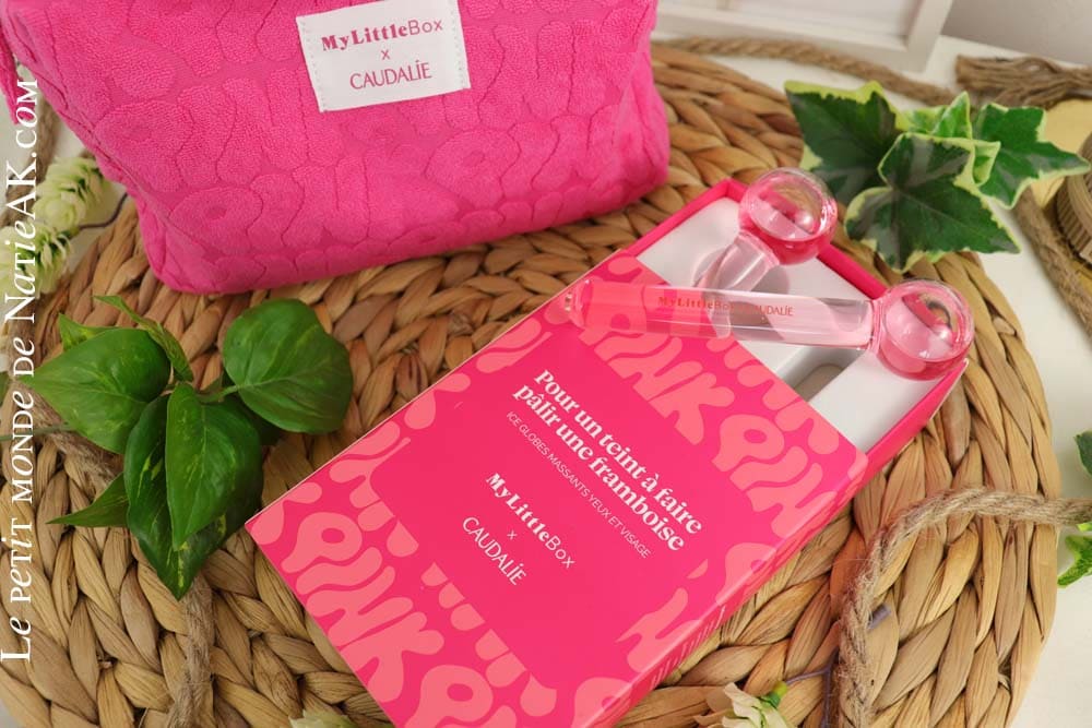 My Little Box & Caudalie Globes massants Visage Rose