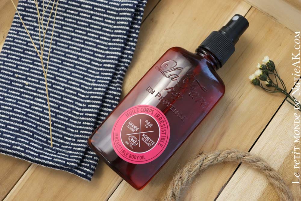 Spray Huile Corps bio Figue, Amande - La Fare 1789