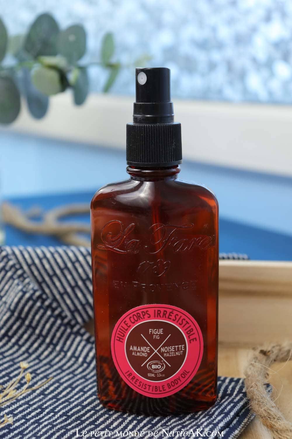 Belle au naturel 100 % personnalisée huile corps irrésistible la fare 1789 en provence