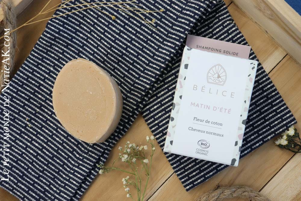 shampoing solide Belice matin d'été avis