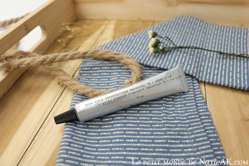 Routine anti-imperfections Typology avis sur le soin ciblé imperfections Typology